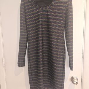 Love Moschino Striped Multicolor Knit Dress 8